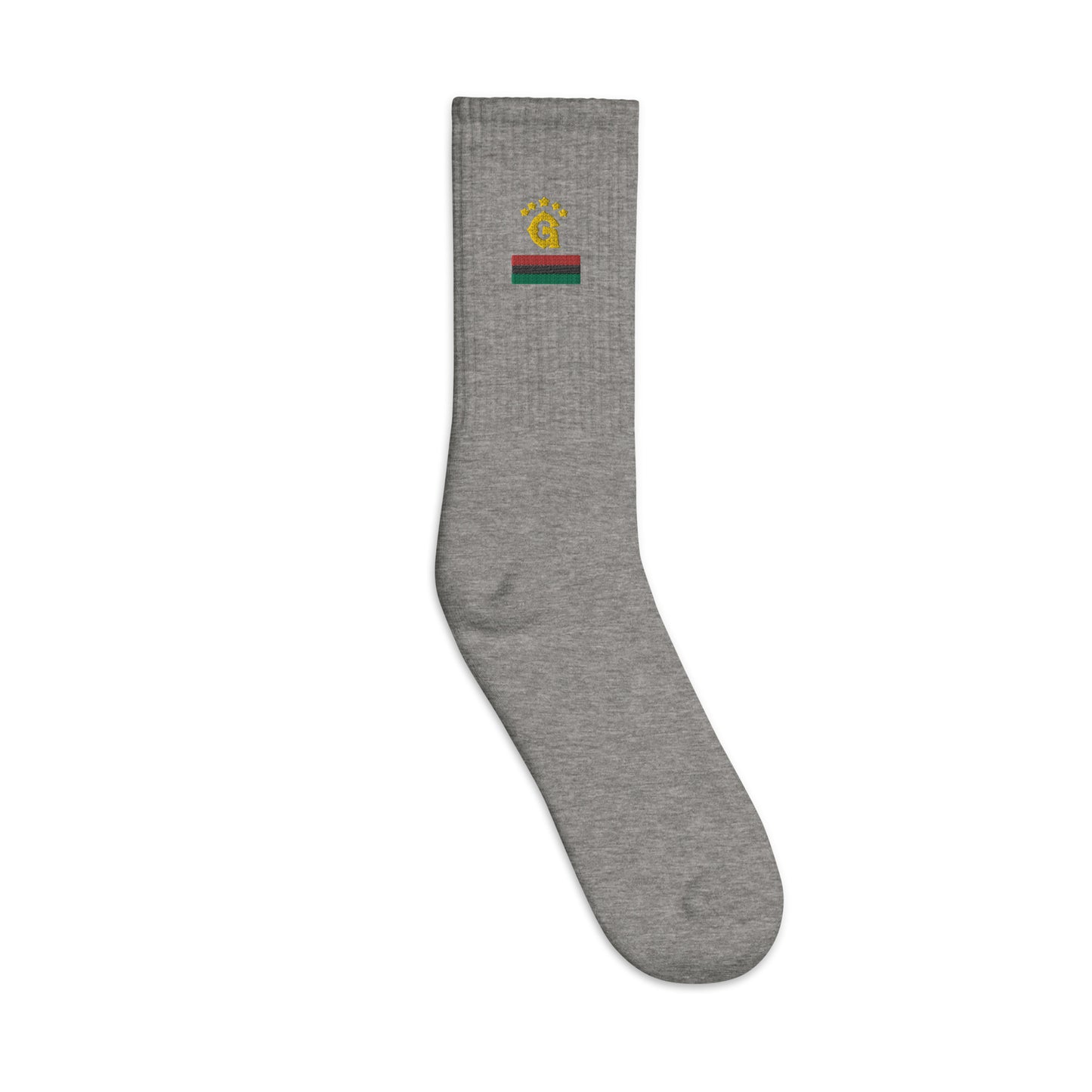 5ive Star G Embroidered socks