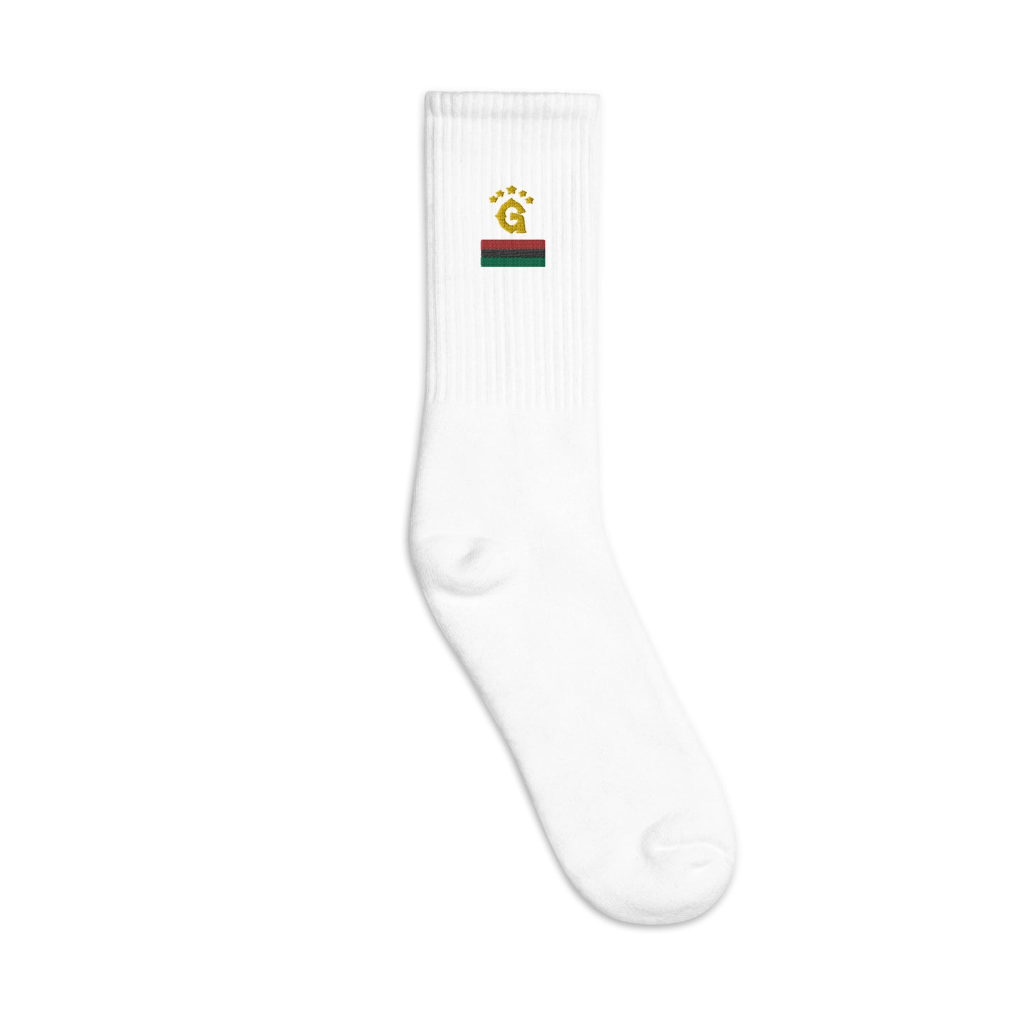 5ive Star G Embroidered socks